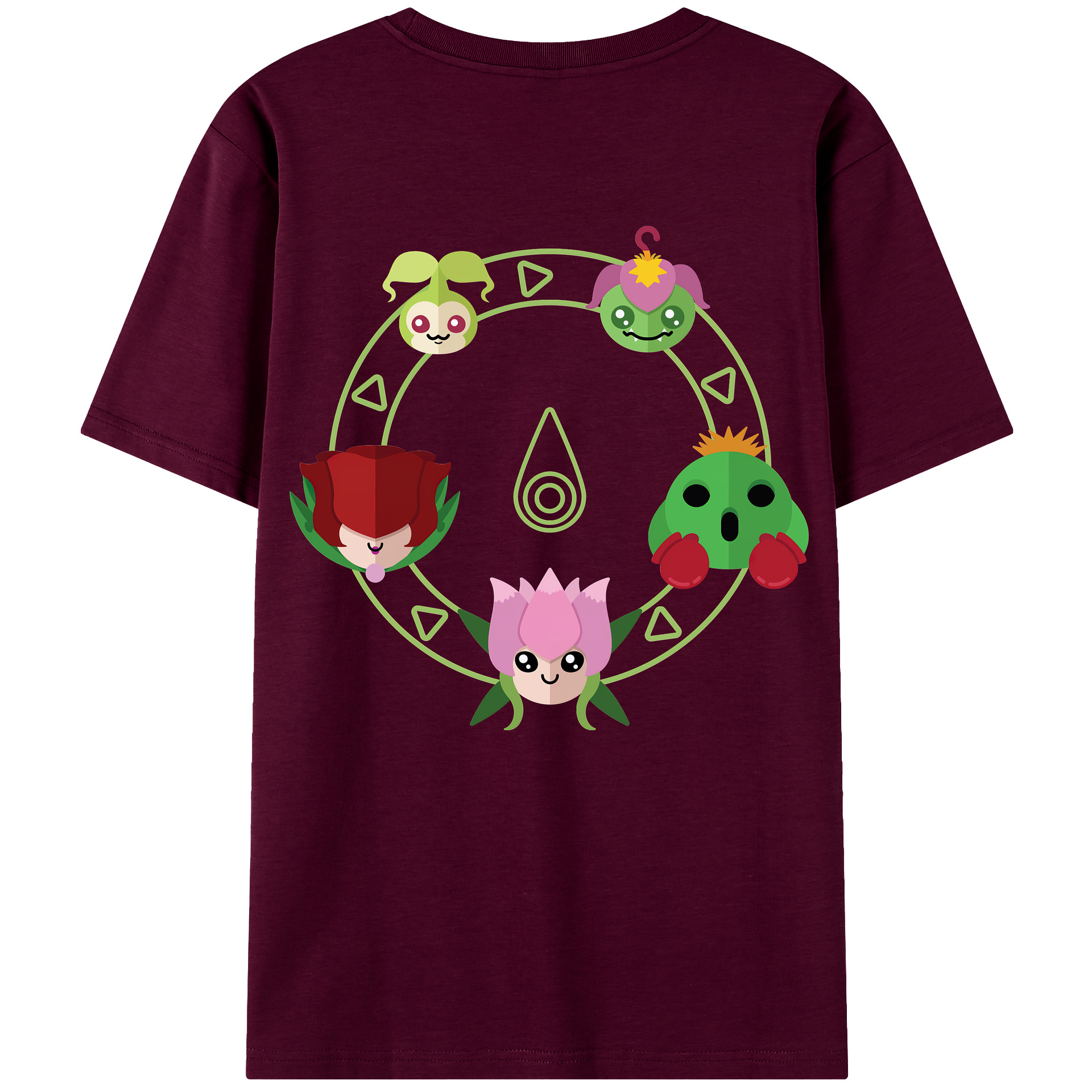 （画像用） Digimon デジタルモンスター/デジモン レディース半袖Tシャツ(バックプリント)